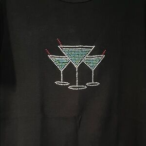 Cruisewear & Co Martini Beaded Shirt